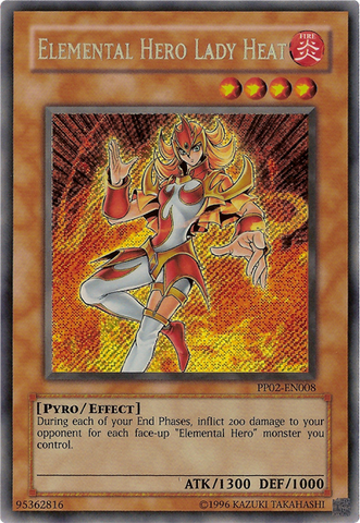 Elemental Hero Lady Heat [PP02-EN008] Secret Rare