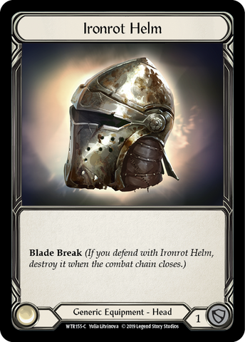 Ironrot Helm [WTR155-C] (Welcome to Rathe)  Alpha Print Cold Foil