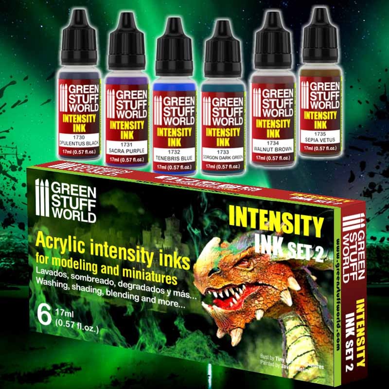 Green Stuff World: Paint Set - Intensity Inks - Set 2
