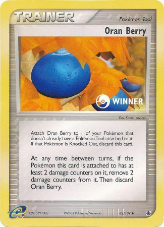 Oran Berry (85/109) (Jumbo Card) [EX: Ruby & Sapphire]