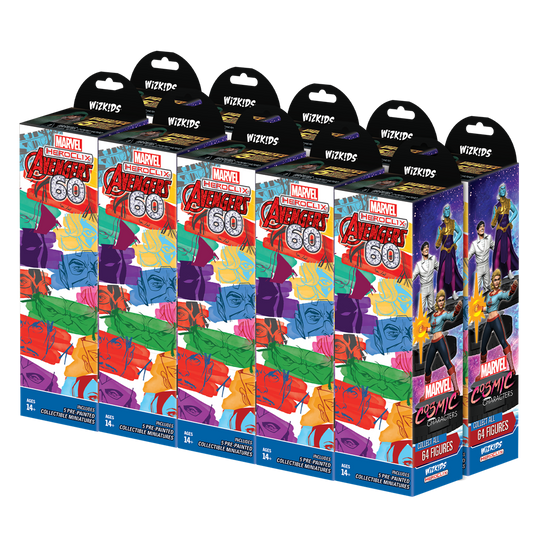 Avengers 60th Anniversary Booster Brick: Marvel HeroClix