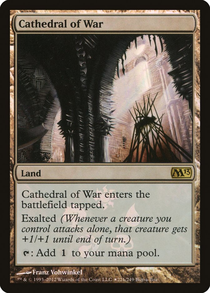 Cathedral of War (Buy-A-Box) [Magic 2013 Promos]