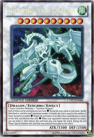 Shooting Star Dragon [CT07-EN004] Secret Rare