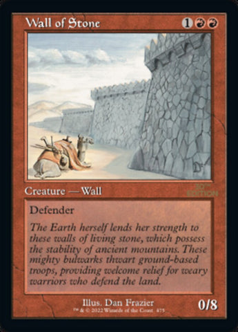 Wall of Stone (Retro) [30th Anniversary Edition]