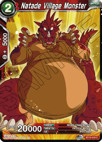 Natade Village Monster (BT15-018) [Saiyan Showdown]