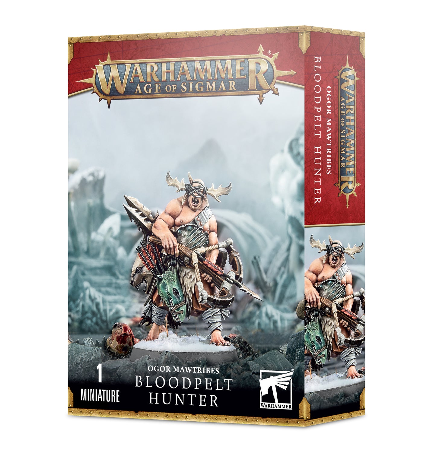 AGE OF SIGMAR OGOR MAWTRIBES: BLOODPELT HUNTER (D)