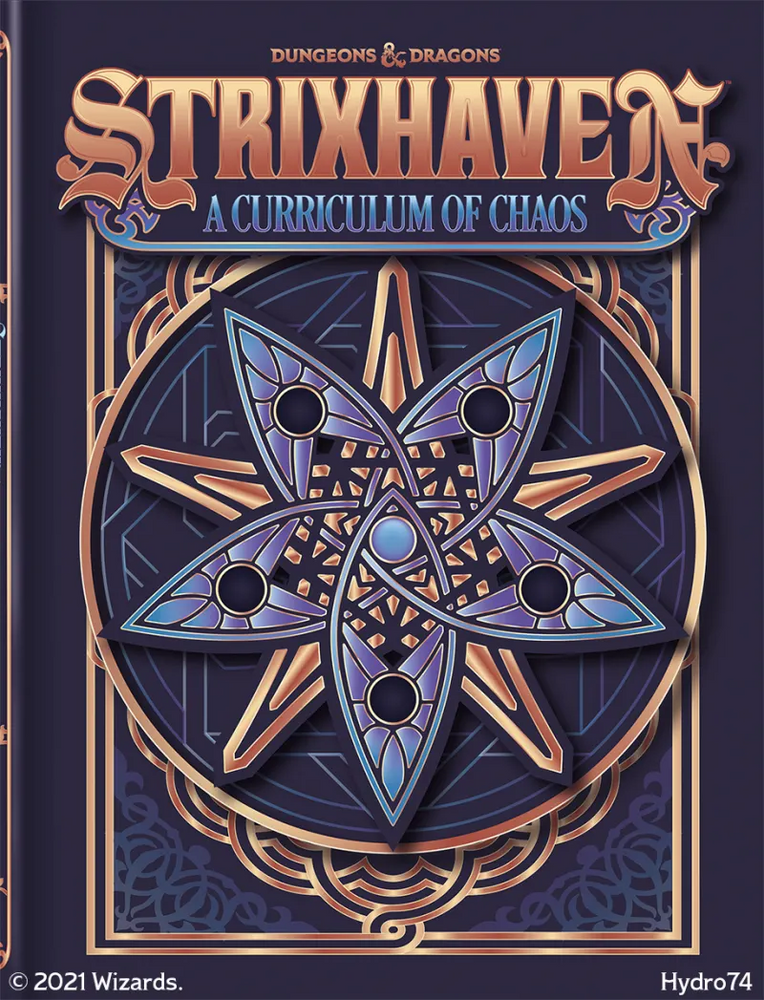 D&D Dungeons & Dragons Strixhaven - Curriculum of Chaos Alternate Cover (DDN)