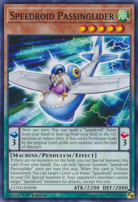 Speedroid Passinglider [COTD-EN098] Common