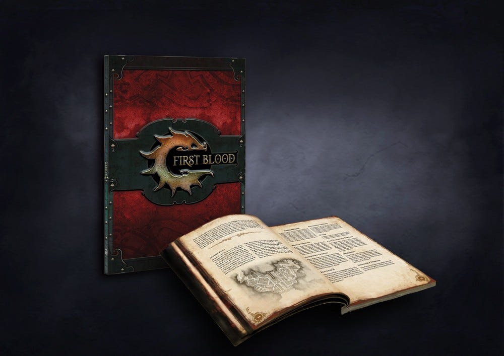 First Blood Softcover Rulebook - Conquest