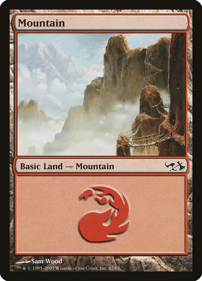 Mountain (62) [Duel Decks: Elves vs. Goblins]