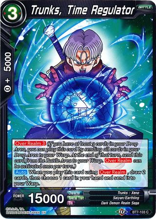 Trunks, Time Regulator (BT7-103) [Assault of the Saiyans]