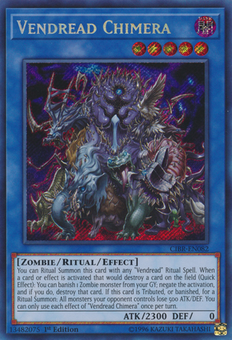 Vendread Chimera [CIBR-EN082] Secret Rare