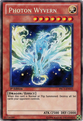 Photon Wyvern [PRC1-EN015] Secret Rare