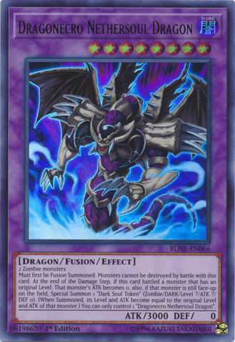 Dragonecro Nethersoul Dragon [BLHR-EN066] Ultra Rare