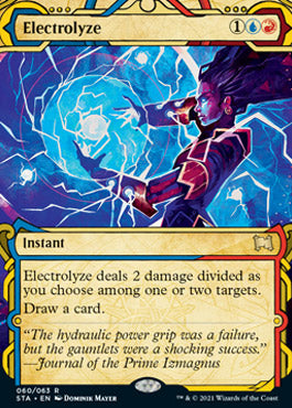 Electrolyze (Foil Etched) [Strixhaven: School of Mages Mystical Archive]