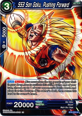 SS3 Son Goku, Pushing Forward (BT6-029) [Destroyer Kings]