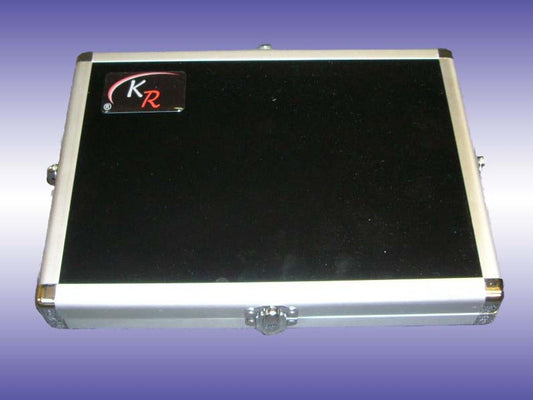 KR Case Aluminium Accessory Case Empty Black