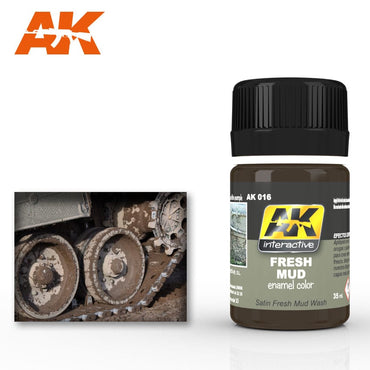 AK Interactive Fresh Mud Enamel 35ml
