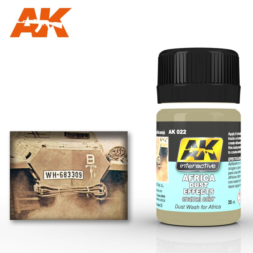 AK Interactive Africa Dust Effects Enamel 35ml