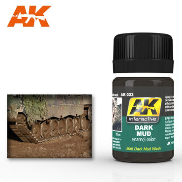 AK Interactive Dark Mud Enamel 35ml