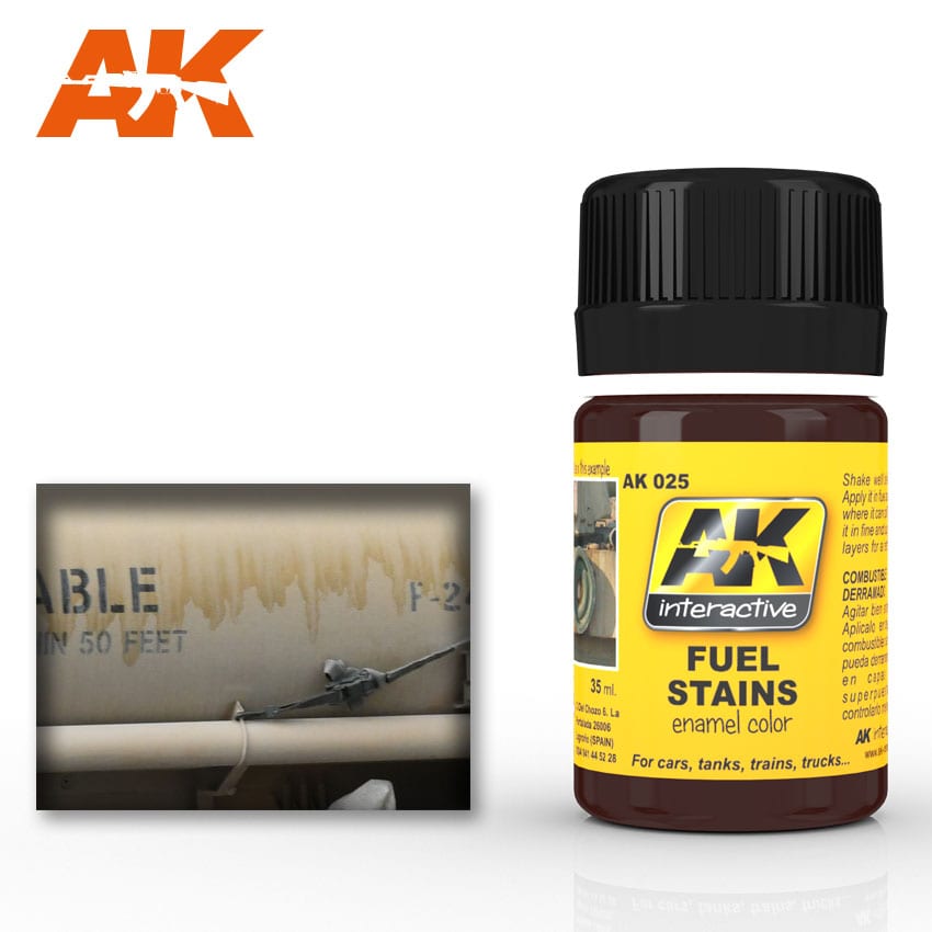 AK Interactive Fuel Stains Enamel 35ml