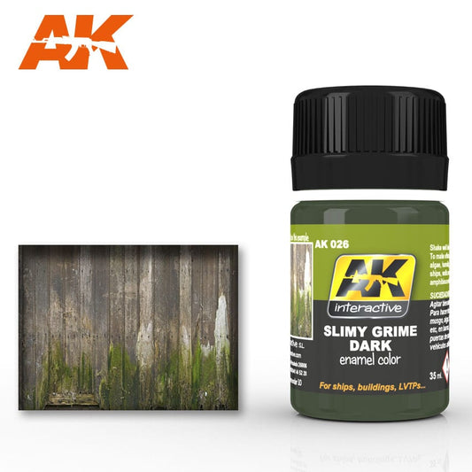 AK Interactive Slimy Grime Dark Enamel 35ml