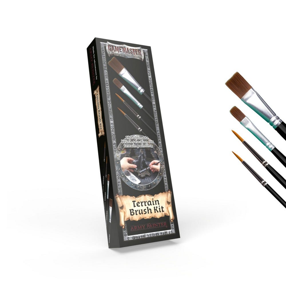 Gamemaster: Terrain Brush Kit Army Painter
