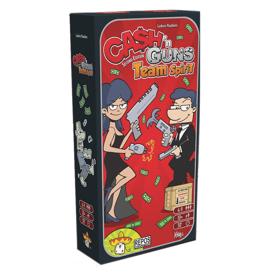 Cash N Guns: Team Spirit Expansion Boardgame