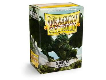 Dragon Shield 100 Standard Classic Sleeves - Green