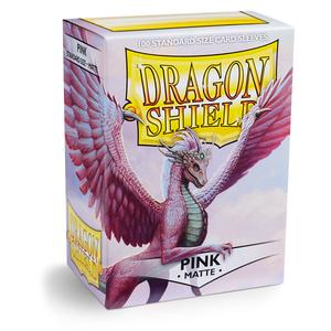 Dragon Shield Standard Matte Sleeves - Pink