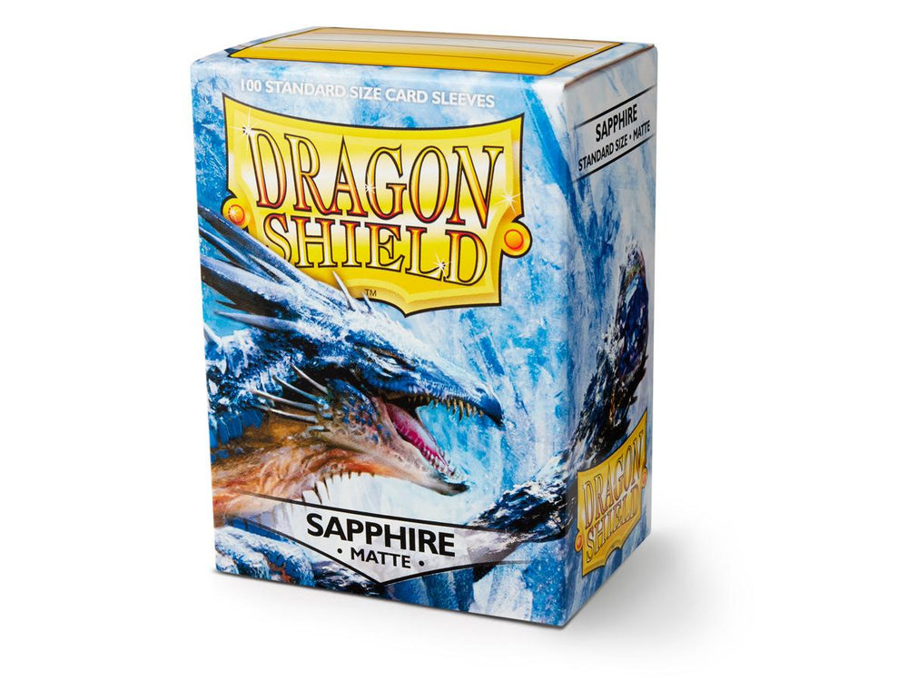 Dragon Shield 100 Standard Matte Sleeves - Sapphire