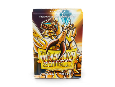 Dragon Shield Japanese Size Matte Sleeves - Gold