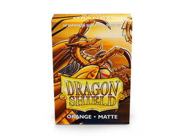 Dragon Shield 60 Japanese Size Matte Sleeves - Orange