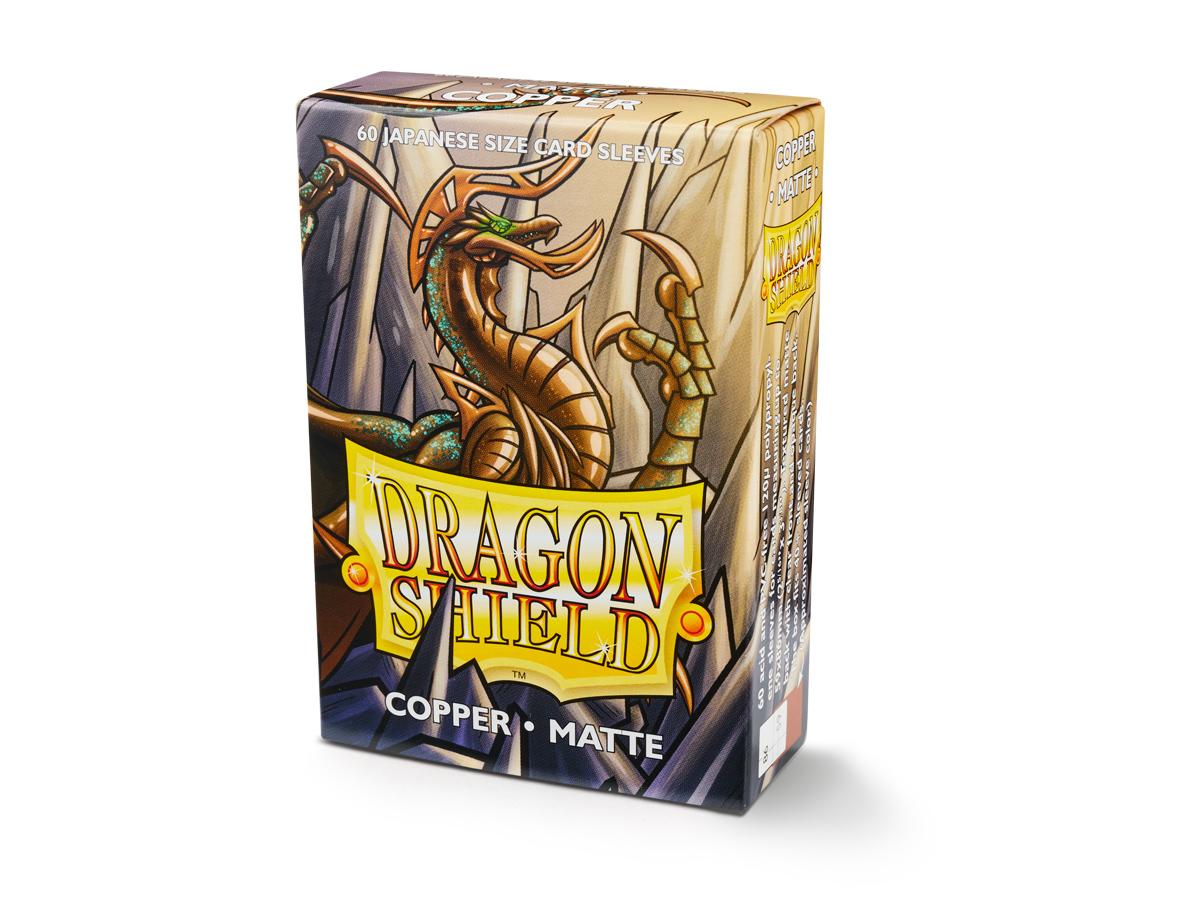 Dragon Shield Japanese Size Matte Sleeves - Copper