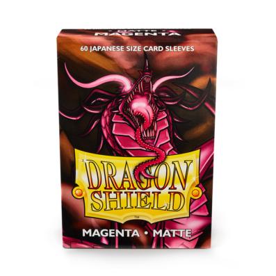 Dragon Shield Japanese Size Matte Sleeves - Magenta