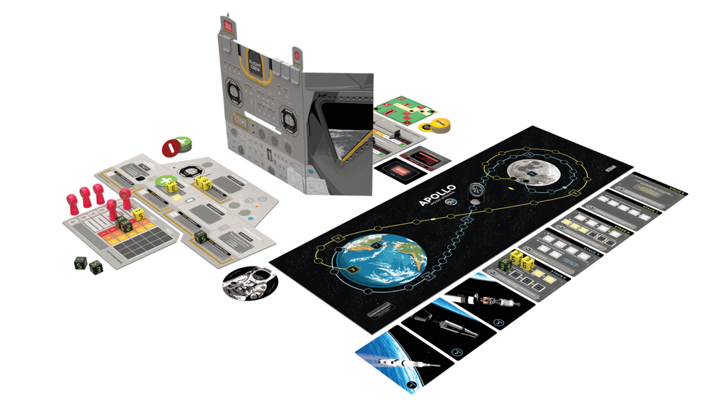 Apollo: A Game Inspired by NASA Moon Missions Board Game