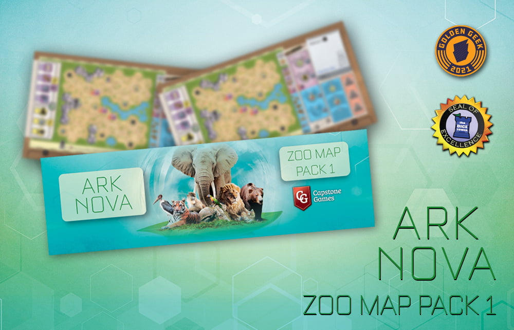 Ark Nova: Map Pack 1 Board Game Expansion