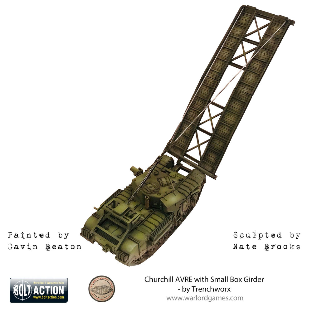 Bolt Action British Churchill Avre with Small box Girder