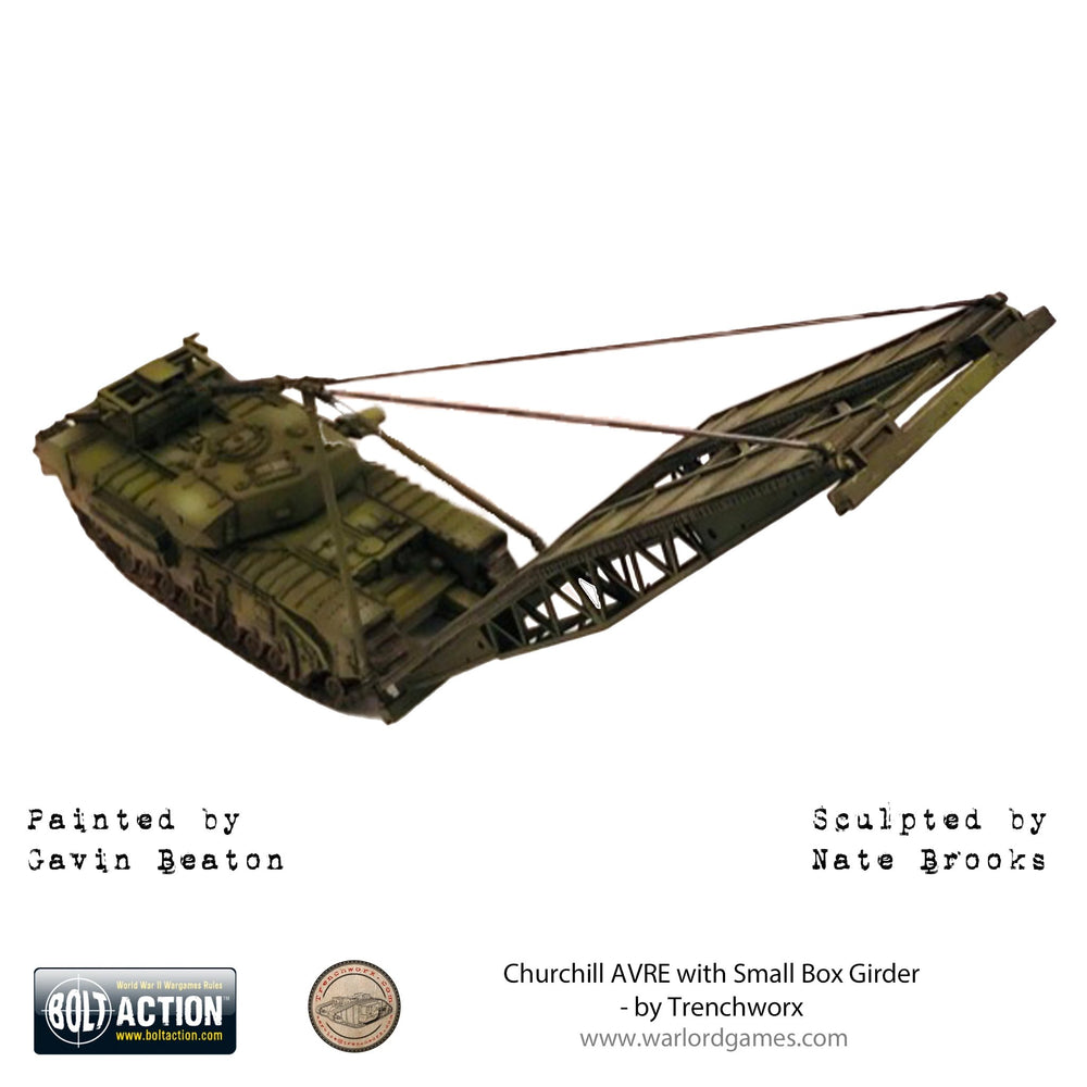 Bolt Action British Churchill Avre with Small box Girder