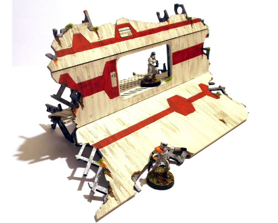 Crashed ship - Hatch (28mm) Blotz Wargame Terrain