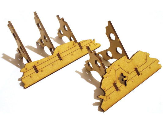 Crashed ship - Barricades (28mm) Blotz Wargame Terrain