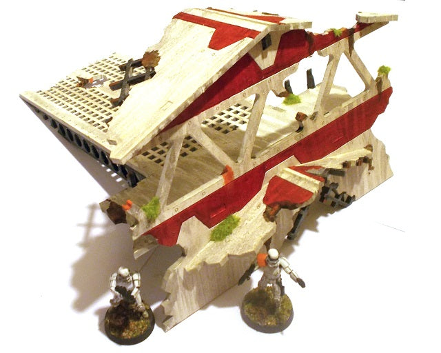 Crashed ship - Bridge (28mm) Blotz Wargame Terrain