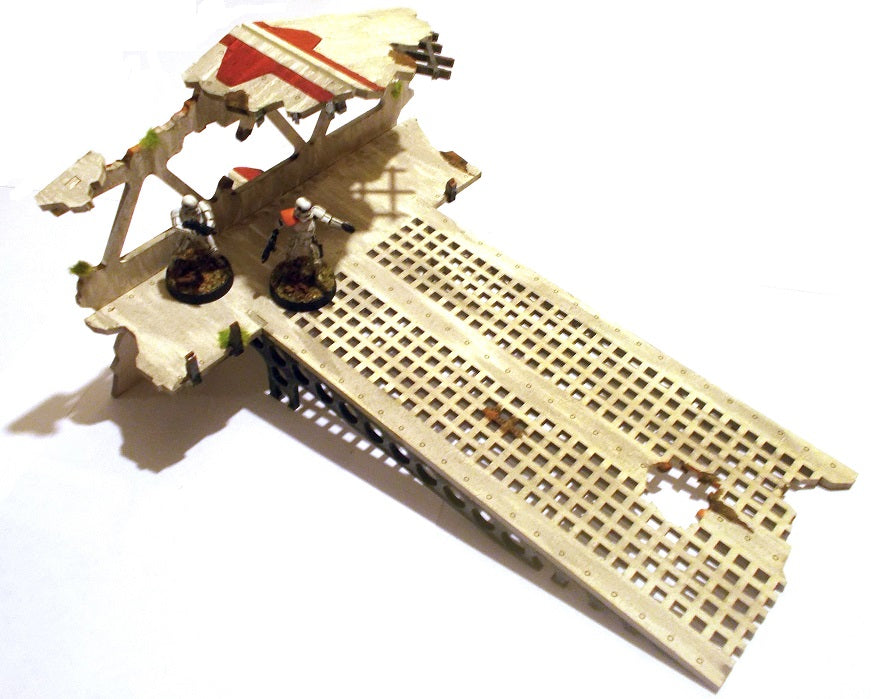 Crashed ship - Bridge (28mm) Blotz Wargame Terrain