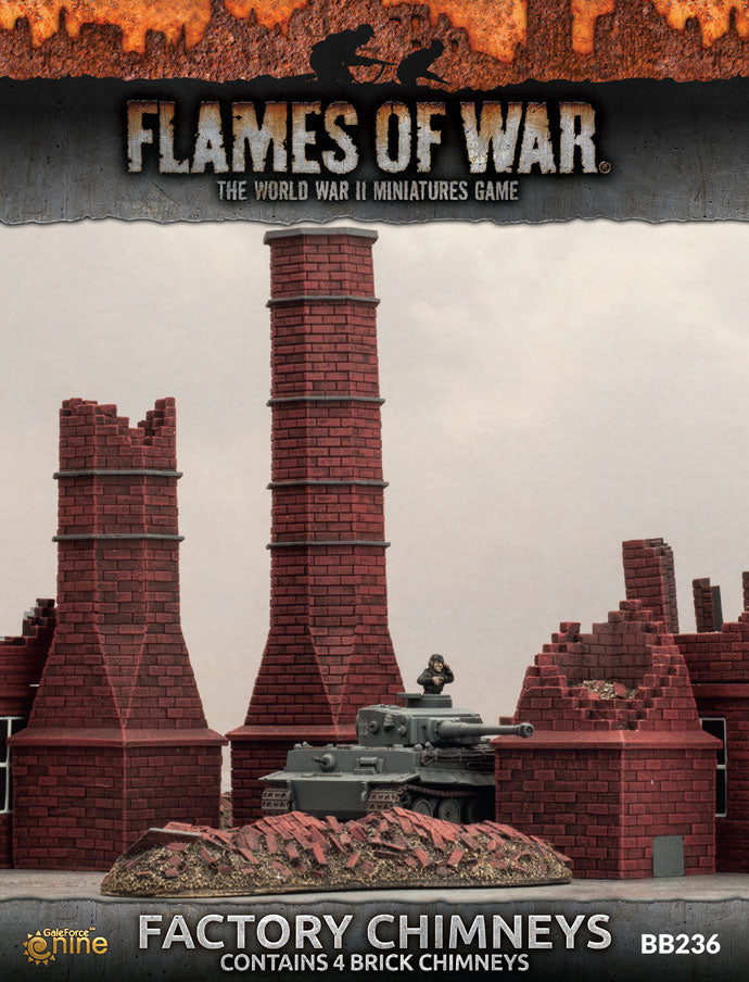 Battlefield In a Box - Factory Chimneys