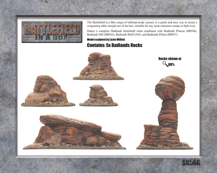 Battlefield In a Box - Badland Tors