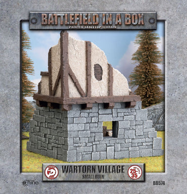 Battlefield In a Box - Wartorn Village - Small Ruin