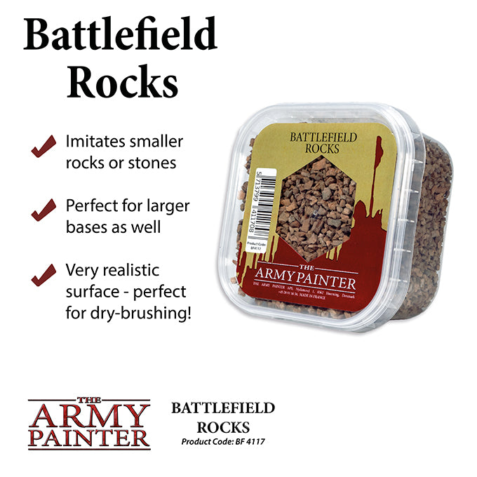 Army Painter Basing Battlefield Rocks