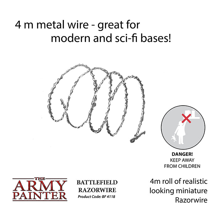 Army Painter Basing Battlefield Razorwire