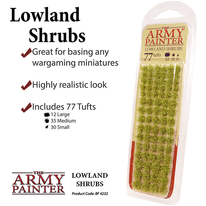 Army Painter Battlefields Lowland Shrubs Tuft
