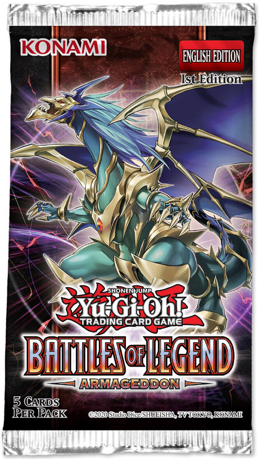 Yu-Gi-Oh! - Battles Of Legends: Armageddon Booster Pack